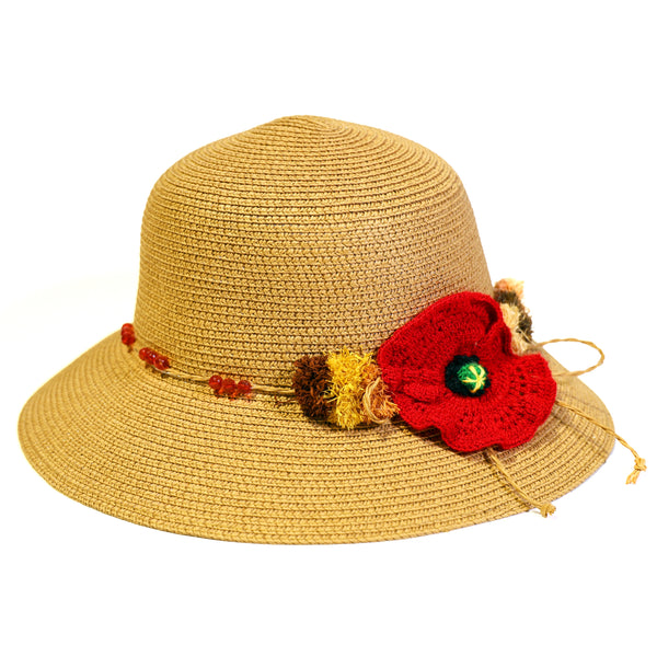 Yellow Coquelicot Cloche Hat