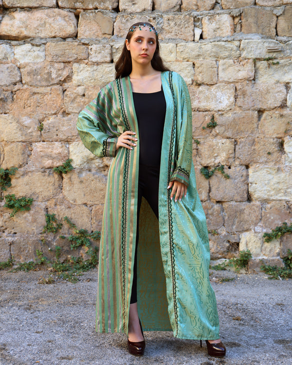 Oriental Pistachio Abaya