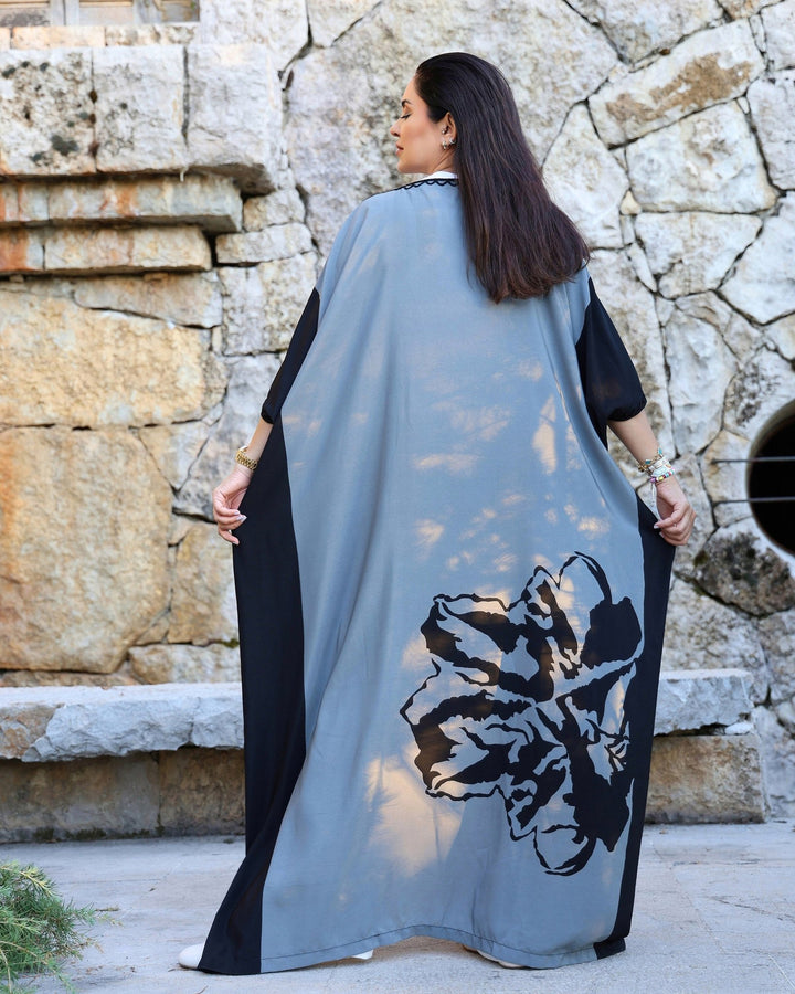 Black Rose Abaya - Bara