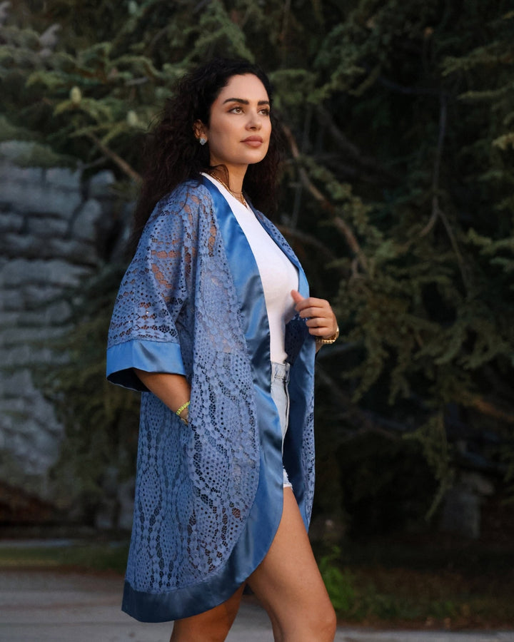 Blue Lace Cardigan - Bara