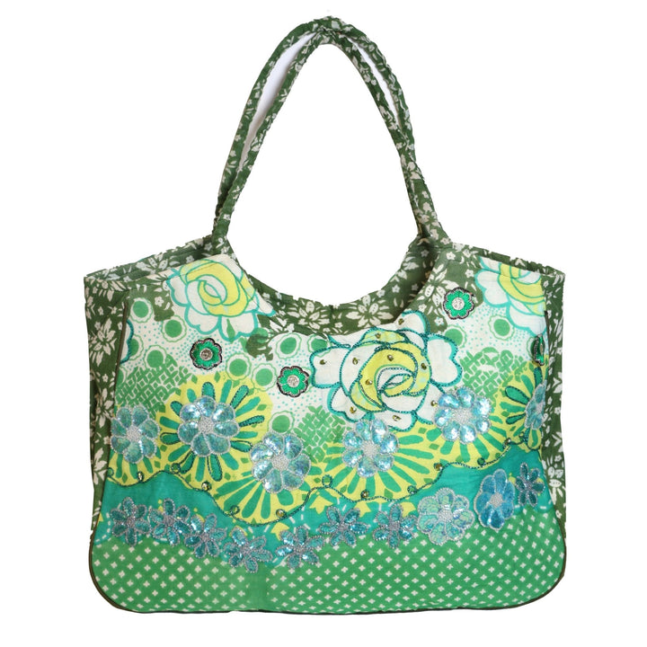 Floral Paillette Bag - Bara