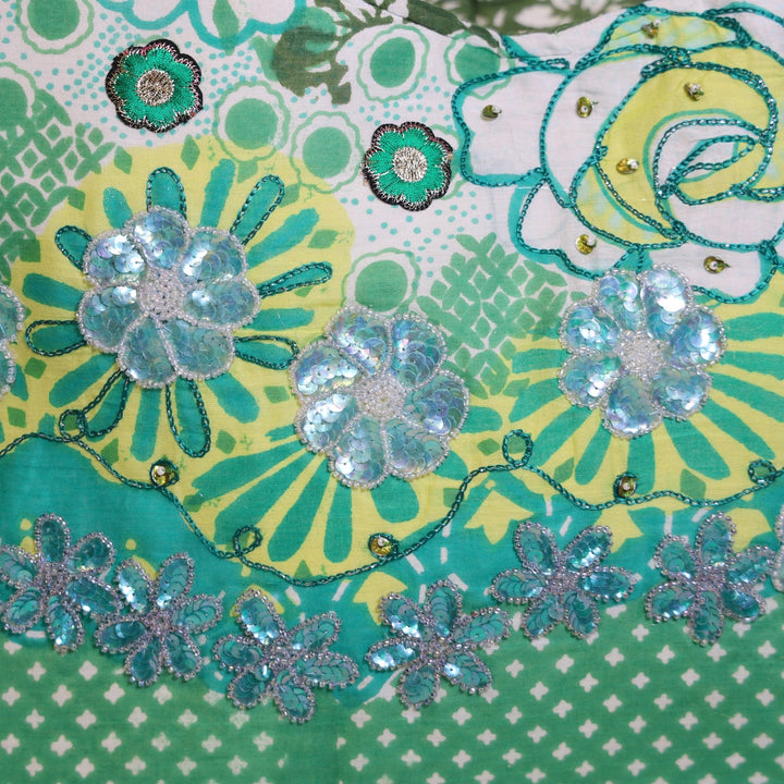 Floral Paillette Bag - Bara