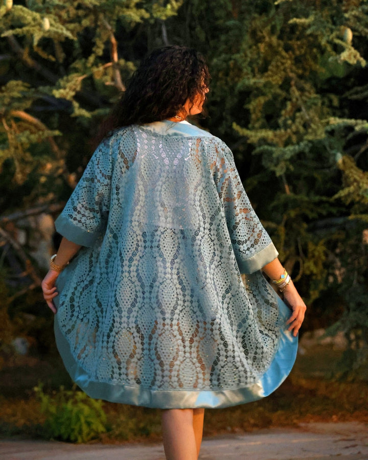 Green Lace Cardigan - Bara