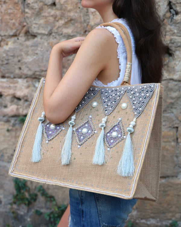 Lebanese Pearl Tote - Bara