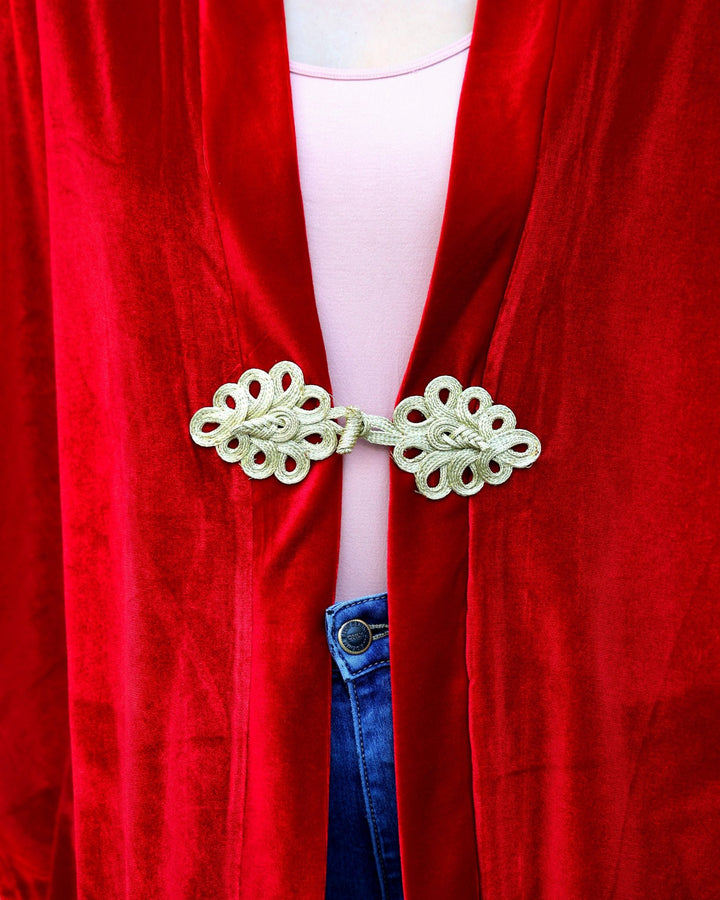 Red Velvet Cardigan - Bara
